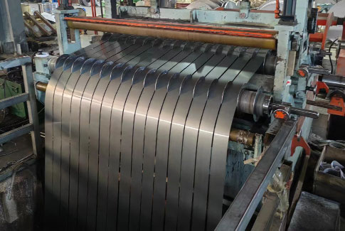 Korean customer's oriented silicon steel strip in production