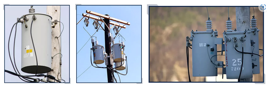pole mounted transformers 